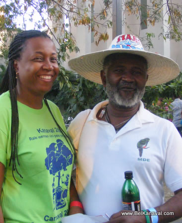 Flore And Konpe Filo At The Haiti Star Parade