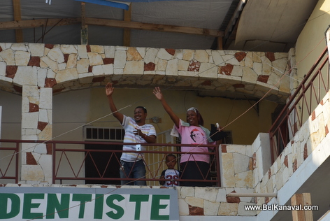 Gonaives - President Martelly rive pou Kanaval 2014 la