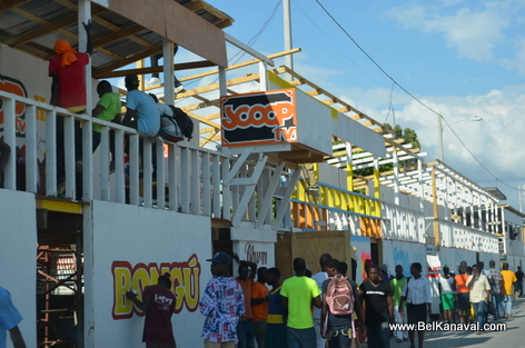 Gonaives - Carnival Stands - Painting and Decorating
