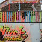 Gonaives - Kanaval Stands - 1 Day Before Kanaval