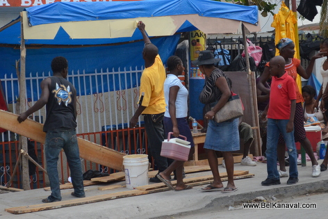 Gonaives One Day Before Kanaval (Sat 1 Mar 2014)