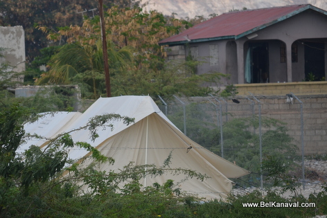 Gonaives - Tent City - Haiti Kanaval 2014