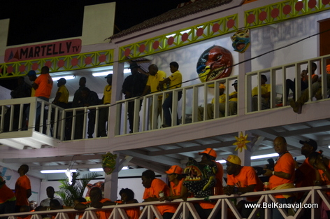 Gonaives Kanaval 2014 - Men Stand President Martelly Premye jou kanaval la