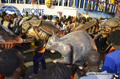 Photo Kanaval 2014 - Big insects and Rodents... Kanaval Masks...