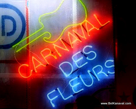 Carnaval des Fleurs Neon Sign
