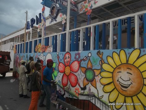 Haiti Carnaval des Fleurs 2014 - Stands
