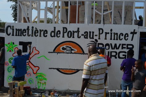 Haiti Kanaval 2015 - Menm Cimetiere de Port-au-Prince genyen Stand nan Kanaval la...