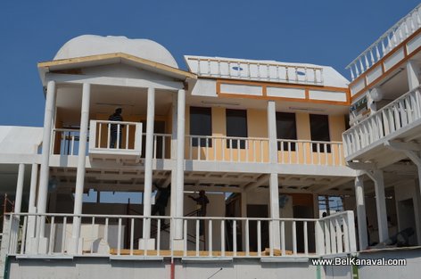 Kanaval 2015 - Stands Construction - Champs-de-Mars Haiti - 14 Fev 2015